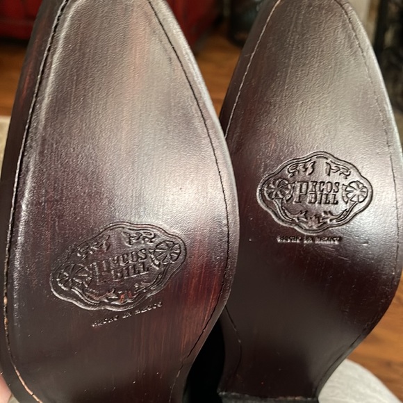 Pecos Bill LADIES Black Boots- SZ 9- NIB - Picture 8 of 10